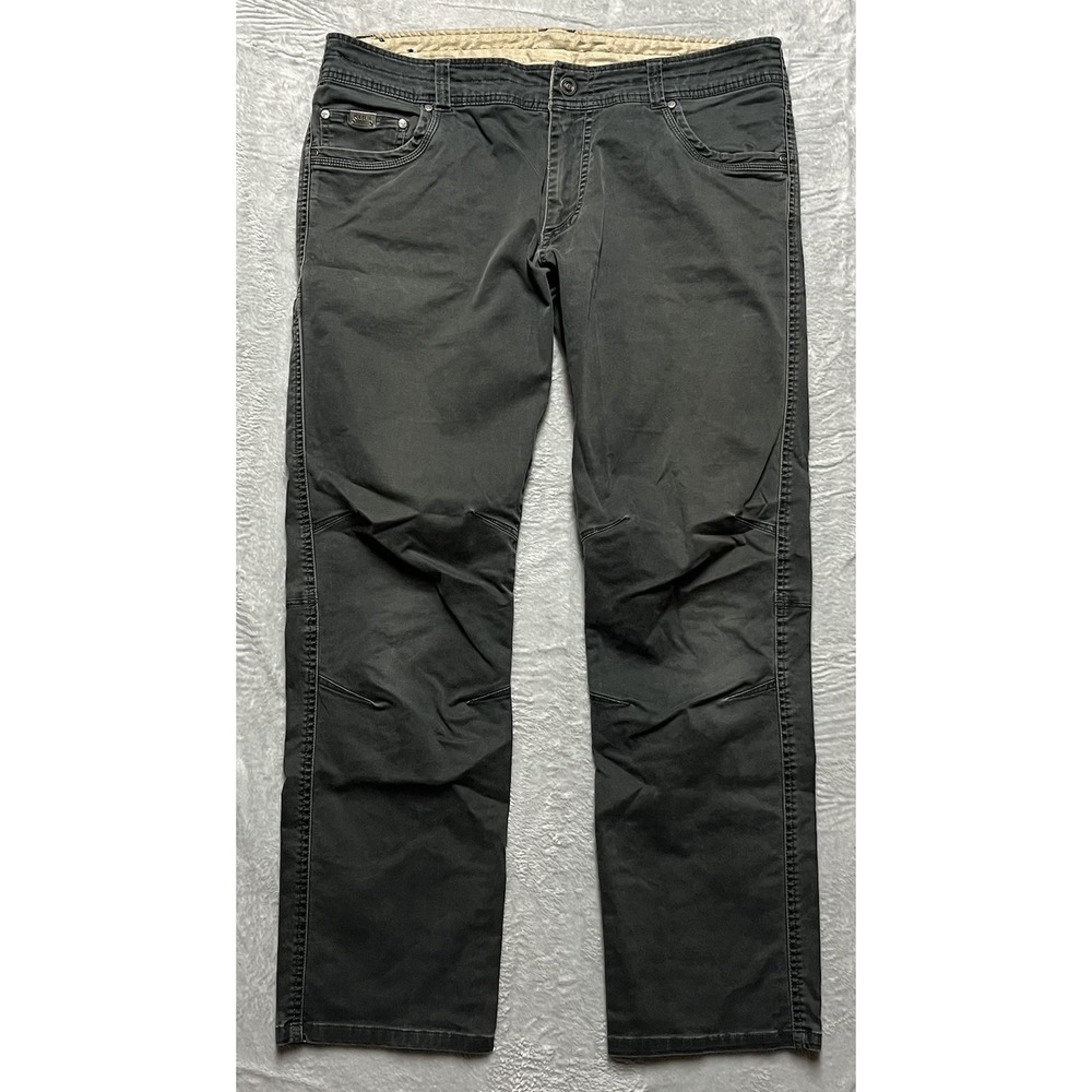 Kuhl Pants Mens 38x31* Gray Defyr Canvas Hiking Gorpcore Outdoor‎ Stretch Work